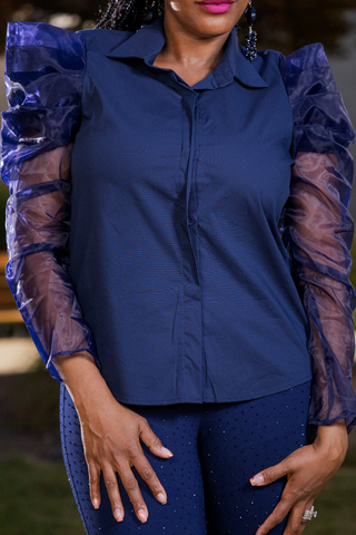 Delicate Statement Blouse