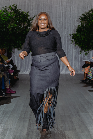 Fringe Frequency Skirt