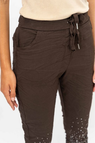 Diamond Dust Stretch Jogger