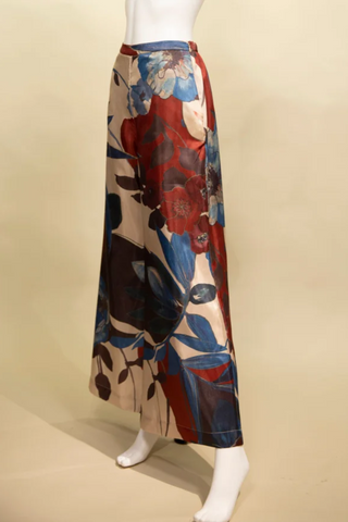 Samuel Dong's Printed Palazzo Pant (8 Color Options)