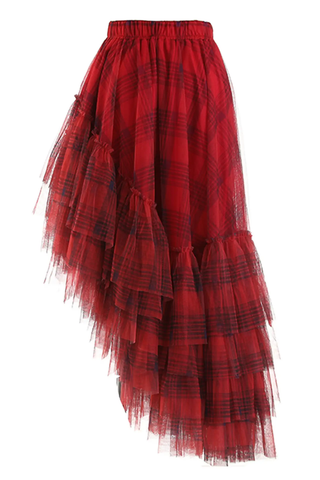 Scarlet Layers Skirt
