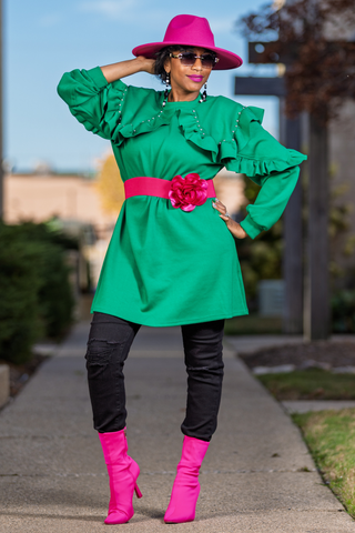 Ruffle Edge Glo (3 Color Options)