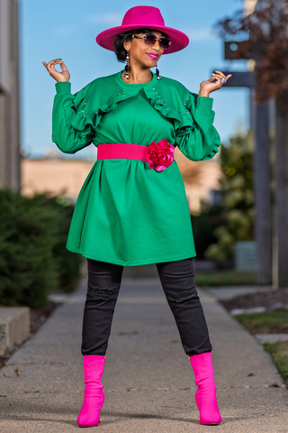 Ruffle Edge Glo (3 Color Options)