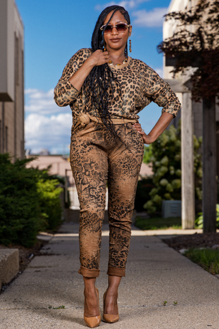 Cheetah Chic Pullover