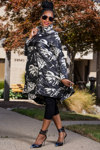 Ink & Ivory Flora Coat
