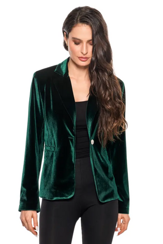 Emerald Luxe Blazer