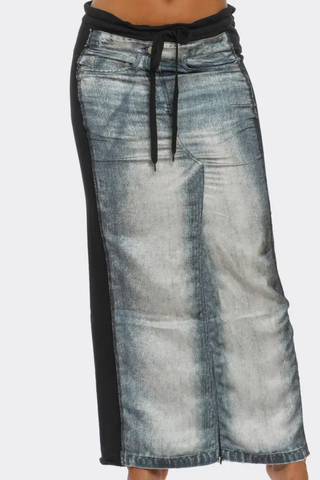 Denim Deception Skirt