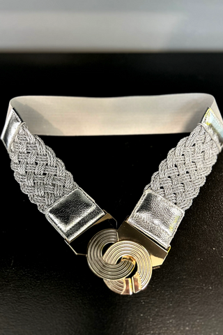 Samuel Dong Interlocking Metallic Belt (4 Color Options)