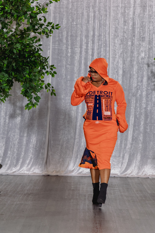 Detroit Legacy Hoodie Dress