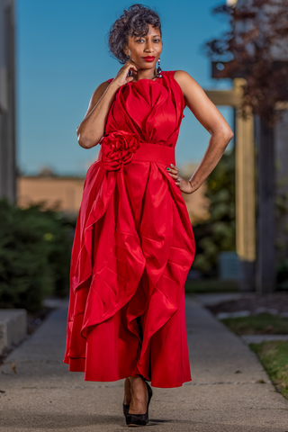 Samuel Dong Symphony Dress (2 Color Options)