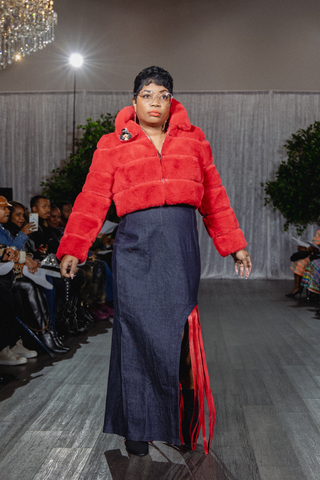 Fringe Frequency Skirt