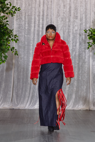 Fringe Frequency Skirt