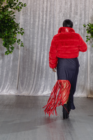 Fringe Frequency Skirt