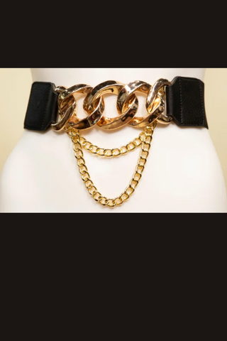 Samuel Dong Gold Chain Link Belt