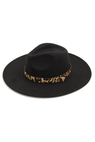 Leopard Savage Fedora