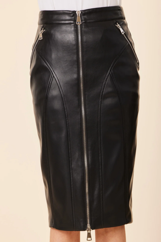 Double Take Vegan Skirt