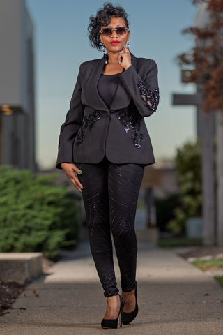 Midnight Monarch Blazer