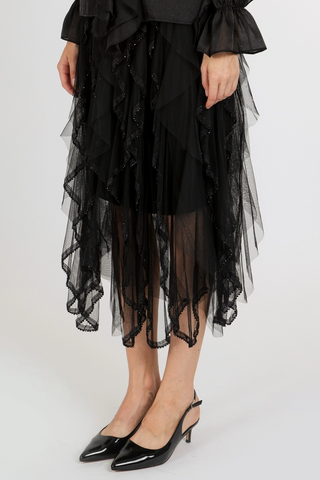 Black Orchid Tulle Skirt