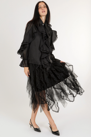 Black Orchid Tulle Skirt