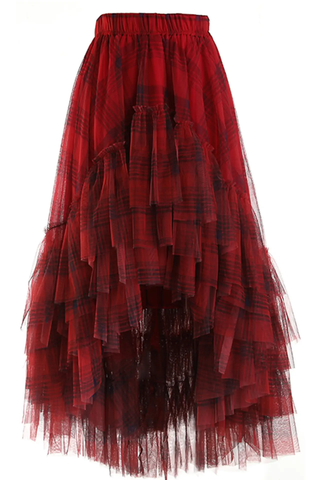 Scarlet Layers Skirt