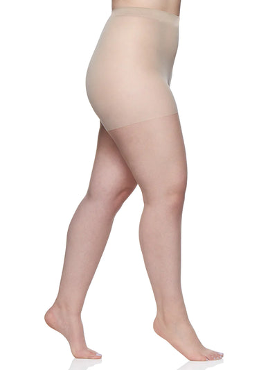 Berkshire Control Top Ultra Sheer Reinforced Toe