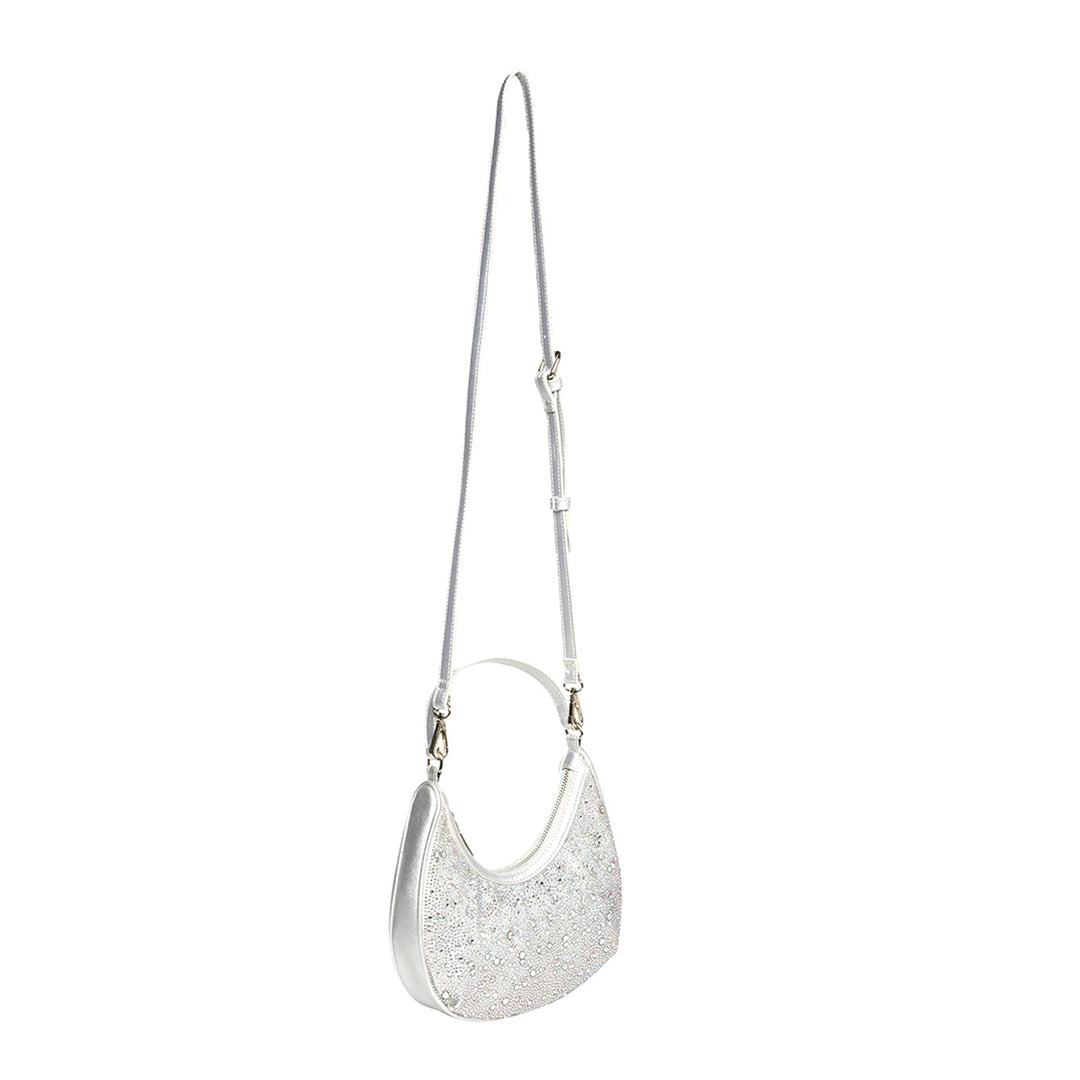 Betsey Johnson Glitteratzi Rhinestone Hobo