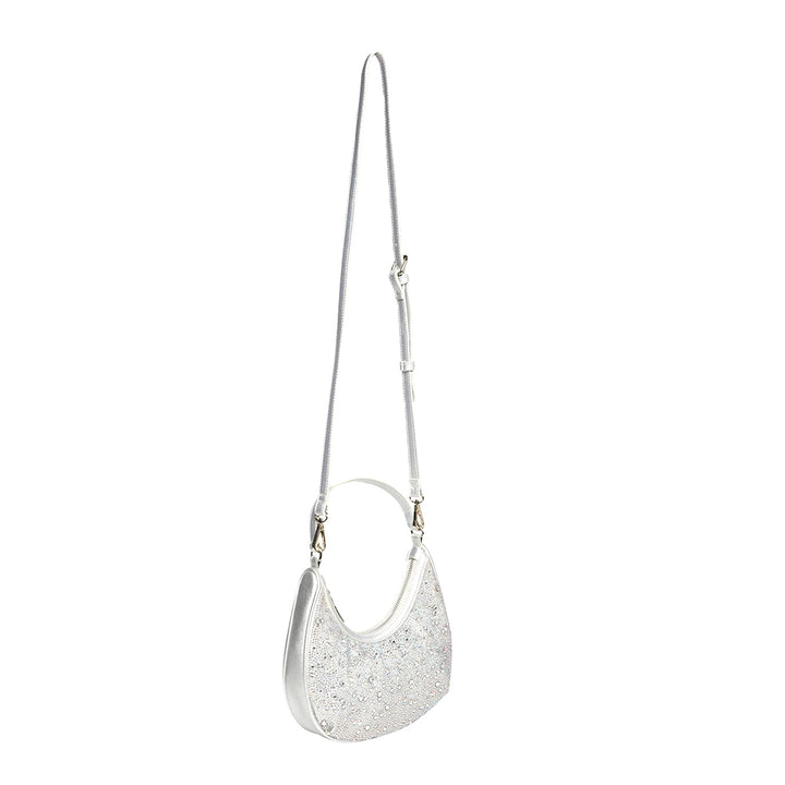 Betsey Johnson Glitteratzi Rhinestone Hobo